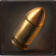 Hard Bullet badge Level 3: Shiny Bullet