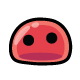 Peglin badge Level 3: Red Slime