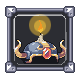 Ruggnar badge Level 5: Two horns and a Ruby