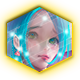 Awkward Girls badge Foil: Awkward Girls