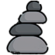 Survival: Lost Way badge Level 2: Stones