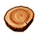 Crushed badge Level 2: Wood