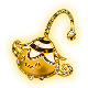Kitaria Fables badge Foil: Golden Macaron