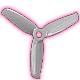 AccrO badge Level 4: SILVER PLASTIC PROP