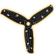 AccrO badge Foil: ULTIMATE POLKA DOT CARBON FIBER PROP