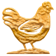 The Texas Chain Saw Massacre badge Foil: Nugget Slaughter