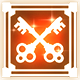 Escape Simulator badge Foil: Ultimate key 