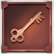 Escape Simulator badge Level 3: Platinum key