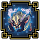 MONSTER HUNTER RISE badge Foil: Magnamalo