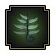 MONSTER HUNTER RISE badge Level 1: Grass