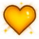 Hentai Beach badge Foil: Golden Heart