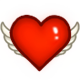 Hentai Beach badge Level 3: Winged Heart
