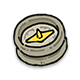 A Guidebook Of Babel badge Level 1: Compass