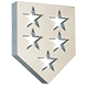 Lawn Mowing Simulator badge Level 5: 5-Stars Medal