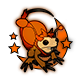 BLACKTAIL badge Level 5: Will-o’-Wisp Toad