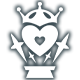 Monark badge Level 4: Queen