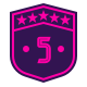 Football Manager 2022 badge Level 5: Level 5