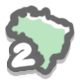 IRMÃO Grande & Brasileiro 2 badge Level 1: Brasil 2