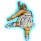 Lunch Lady badge Level 4: Lunch Lady dancing for you