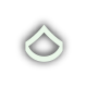 Broken Arrow badge Level 2: Private 1st Class