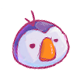 Bread & Fred badge Level 1: Penguin Meh
