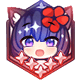 Neko Beach badge Level 5: Ruby Neko Beach 