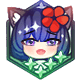 Neko Beach badge Level 4: Emerald Neko Beach 
