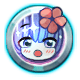 Neko Beach badge Foil: Metal Neko Beach