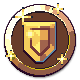 Dome Keeper badge Foil: Shielded