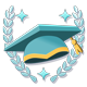 Two Point Campus badge Foil: Turbo-Genius