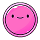 Slime Rancher 2 badge Level 1: Pink Slime