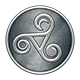Age of Wonders 4 badge Level 3: Silver Triskelion