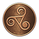 Age of Wonders 4 badge Level 2: Bronze Triskelion