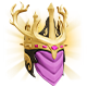 For The King II badge Foil: Queen