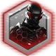 Crysis Remastered badge Foil: Platinum Nanosuit