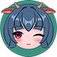Cow Girls badge Level 3: Green Cow