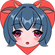 Cow Girls badge Level 1: Orange Cow
