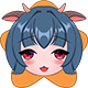 Cow Girls badge Level 2: Gold Cow