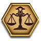 TRIANGLE STRATEGY badge Level 5: Kingdom of Glenbrook