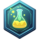 Wordle 5 badge Level 3: The Radiant Flask