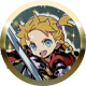 Etrian Odyssey HD badge Foil: EO1Landsknecht