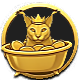 Five Nights At Floppa badge Level 5: Elite Floppa in an Elite Tub