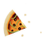 Pizza Possum badge Level 1: A slice of pizza