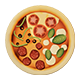 Pizza Possum badge Level 5: An entire pizza!