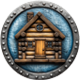 No One Survived badge Level 2: Double layered shelter