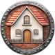 No One Survived badge Level 3: Brick and stone shelter