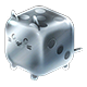Judgment badge Level 4: Koro-nyan (Silver)