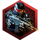 Crysis 2 Remastered badge Level 4: Advanced