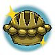 Amanda the Adventurer badge Foil: Pie