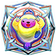 DRAGON QUEST MONSTERS: The Dark Prince badge Foil: Fizzy